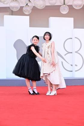 September 7, 2026, Venice, Rome, Italy: Furi Nanase and Rokka Okada on the red carpet for the film Look Back at the 83rd Venice International Film Festival, Venice, September 7, 2026 Venice Italy  - ZUMAa289 20260907_zia_a289_250 Copyright: xMariaxLauraxAntonellix xAgfx