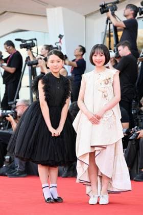 September 7, 2026, Venice, Rome, Italy: Furi Nanase and Rokka Okada on the red carpet for the film Look Back at the 83rd Venice International Film Festival, Venice, September 7, 2026 Venice Italy  - ZUMAa289 20260907_zia_a289_255 Copyright: xMariaxLauraxAntonellix xAgfx