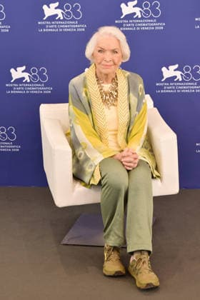 83rd Venice Film Festival Photocall on September 7 83rd Venice Film Festival ELLEN BURSTYN awaits the Golden Lion for Lifetime Achievement Photocall Photos by Thomas Bohlen Starface 459486 September 7, 2026 Venice, Italy  Copyright: xThomasxBohlenx STAR_459486_007