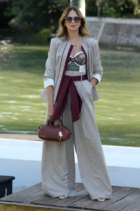 September 7, 2026, Venice Lido, Italy: Elda Alvigini attends Lido dock during the 83rd Venice Film Festival. Venice Lido Italy  - ZUMAs197 20260907_aaa_s197_092 Copyright: xMarioxCartellix