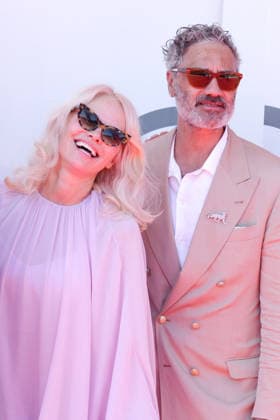 Pamela Anderson and Taika Waititi attending the Golden Lion for Lifetime Achievement Award ceremony honoring Ellen Burstyn during the 83rd Venice International Film Festival at the Sala Grande on September 7, 2026, in Venice, Italy. Lucia Sabatelli, Venice, Italy  Copyright: xLuciaxSabatellix xBestimagexLuciaxSabatellix xBestimagex