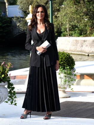 IPA88244989 - Venice, 83rd Venice International Film Festival 2026 - Day 6. Arrivals. Pictured: Maria Grazia Cucinotta  Copyright: xFrancescaxViecelix xFrancescaxViecelix IPA88244989