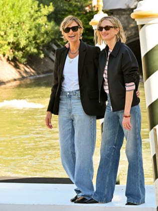 IPA88232633 - Venice, 83rd Venice International Film Festival 2026 - Day 6 - Arrivals at the Excelsior Hotel pier - Pictured: Alba Rohrwacher and Anna Foglietta  Copyright: xManuelexMangiarottix xPoolxPhotoxEventsx08x IPA88232633