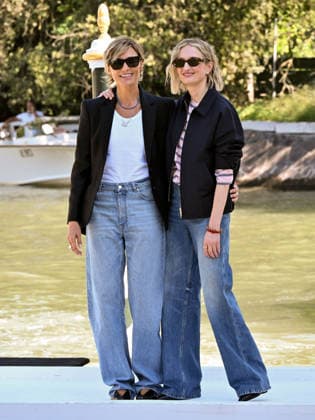 IPA88231997 - Venice, 83rd Venice International Film Festival 2026 Day 6 Arrivals at the Excelsior Hotel pier Pictured: Alba Rohrwacher and Anna Foglietta  Copyright: xSimonexComix xPoolxPhotoxEventsx08x IPA88231997
