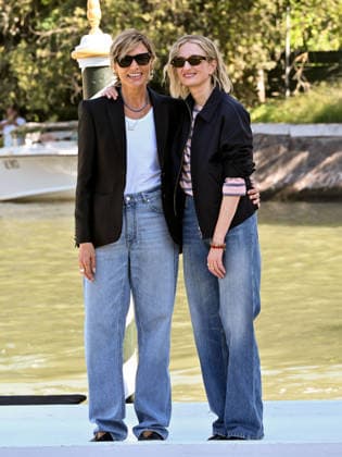 IPA88232000 - Venice, 83rd Venice International Film Festival 2026 - Day 6 - Arrivals at the Excelsior Hotel pier - Pictured: Alba Rohrwacher and Anna Foglietta  Copyright: xSimonexComix xPoolxPhotoxEventsx08x IPA88232000
