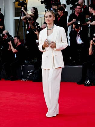 IPA88245554 - Venice, 83rd Venice International Film Festival 2026 - Night 6. Red carpet for the film L™estranea. Pictured: Greta Scarano  Copyright: xSIMONExCOMIx xx IPA88245554
