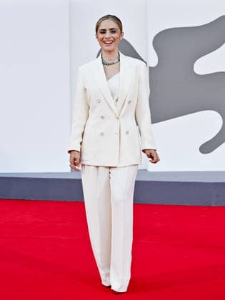 IPA88245559 - Venice, 83rd Venice International Film Festival 2026 - Night 6. Red carpet for the film L™estranea. Pictured: Greta Scarano  Copyright: xSIMONExCOMIx xx IPA88245559