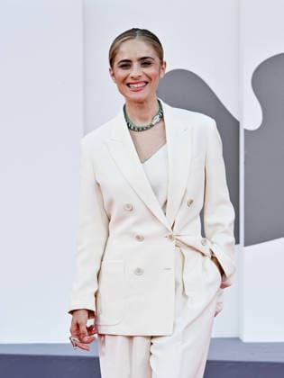 IPA88245561 - Venice, 83rd Venice International Film Festival 2026 - Night 6. Red carpet for the film L™estranea. Pictured: Greta Scarano  Copyright: xSIMONExCOMIx xx IPA88245561