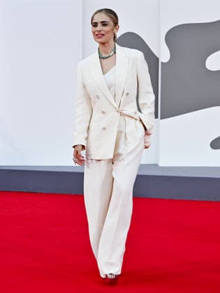 IPA88245562 - Venice, 83rd Venice International Film Festival 2026 - Night 6. Red carpet for the film L™estranea. Pictured: Greta Scarano  Copyright: xSIMONExCOMIx xx IPA88245562