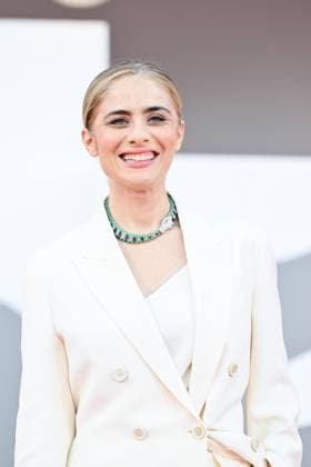 September 7, 2026, Venice, Rome, Italy: Greta Scarano on the red carpet for the film The Stranger at the 83rd Venice International Film Festival, Venice, September 7, 2026 Venice Italy  - ZUMAa289 20260907_zia_a289_322 Copyright: xMariaxLauraxAntonellix xAgfx