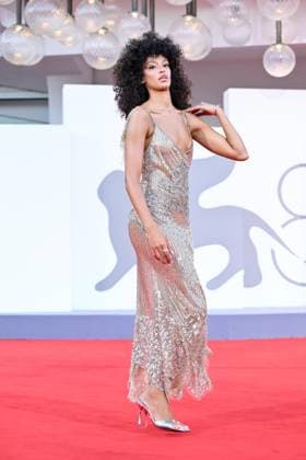 September 7, 2026, Venice, Rome, Italy: Meryem Saida on the red carpet for the film The Stranger at the 83rd Venice International Film Festival, Venice, September 7, 2026 Venice Italy  - ZUMAa289 20260907_zia_a289_342 Copyright: xMariaxLauraxAntonellix xAgfx