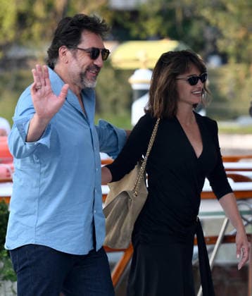September 7, 2026, Venice, ITALY: Spanish actors Javier Bardem (L) and Penelope Cruz (R) arrive at the Hotel Excelsior dock in Lido Beach for the Venice International Film Festival, in Venice, Italy, 07 September 2026. The 83rd edition of the Venice Film Festival runs from 02 to 12 September 2026. ANSA ETTORE FERRARI Venice ITALY  - ZUMAa110 20260907_zaf_a110_079 Copyright: xEttorexFerrarix