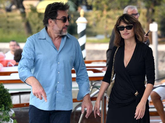 September 7, 2026, Venice, ITALY: Spanish actors Javier Bardem (L) and Penelope Cruz (R) arrive at the Hotel Excelsior dock in Lido Beach for the Venice International Film Festival, in Venice, Italy, 07 September 2026. The 83rd edition of the Venice Film Festival runs from 02 to 12 September 2026. ANSA ETTORE FERRARI Venice ITALY  - ZUMAa110 20260907_zaf_a110_083 Copyright: xEttorexFerrarix