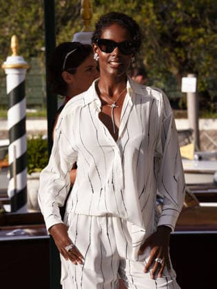 IPA88244781 - Venice, 83rd Venice International Film Festival 2026 Day 6 Arrivals at the Excelsior Hotel™s pier Pictured: Mariam Battistelli  Copyright: xFRANCESCAxVIECELIx xx IPA88244781