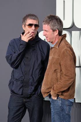 . 07 09 2026. London, United Kingdom. Noel and Liam Gallagher arriving at the Oasis: Don t Look Back in Anger premiere in London.  xStephenxLockx xi-Imagesx IIM-26988-0009