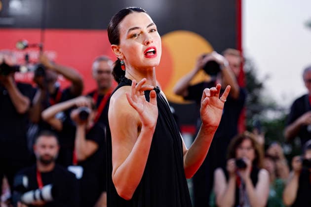 September 7, 2026, Venice, ITALY: Italian actress Romana Maggiora Vergano arrives for the premiere of ˜L™ Estranea at the 83rd annual Venice International Film Festival, in Venice, Italy, 07 September 2026. The movie is presented in official competition Venezia83 at the festival running from 02 to 12 September 2026. ANSA FABIO FRUSTACI. Venice ITALY  - ZUMAa110 20260907_zaf_a110_139 Copyright: xFabioxFrustacix