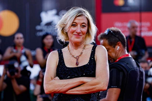 September 7, 2026, Venice, ITALY: Italian actress Valeria Bruni Tedeschi arrives for the premiere of ˜L™ Estranea at the 83rd annual Venice International Film Festival, in Venice, Italy, 07 September 2026. The movie is presented in official competition Venezia83 at the festival running from 02 to 12 September 2026. ANSA FABIO FRUSTACI. Venice ITALY  - ZUMAa110 20260907_zaf_a110_140 Copyright: xFabioxFrustacix