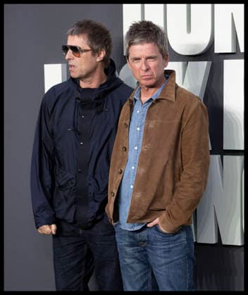 . 07 09 2026. London, United Kingdom. Liam and Noel Gallagher arriving at the Oasis: Don t Look Back in Anger premiere in London.  xStephenxLockx xi-Imagesx IIM-26988-0015