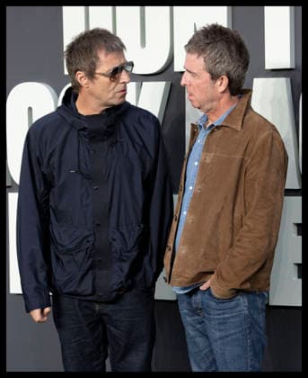 . 07 09 2026. London, United Kingdom. Liam and Noel Gallagher arriving at the Oasis: Don t Look Back in Anger premiere in London.  xStephenxLockx xi-Imagesx IIM-26988-0020