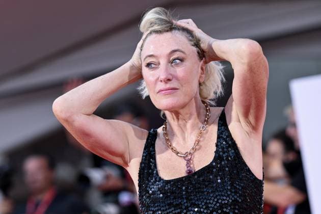 September 7, 2026, Venice, Rome, Italy: Valeria Bruni Tedeschi on the red carpet for the film The Stranger at the 83rd Venice International Film Festival, Venice, September 7, 2026 Venice Italy  - ZUMAa289 20260907_zia_a289_380 Copyright: xMariaxLauraxAntonellix xAgfx