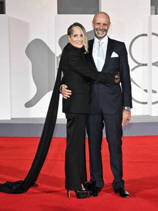 IPA88249280 - Venice, 83rd Venice International Film Festival 2026 - Night 6. Red Carpet: Diva and Woman. Pictured: Heather Parisi and her husband, Umberto Maria Anzolin  Copyright: xSimonexComix xPoolxPhotoxEventsx08x IPA88249280