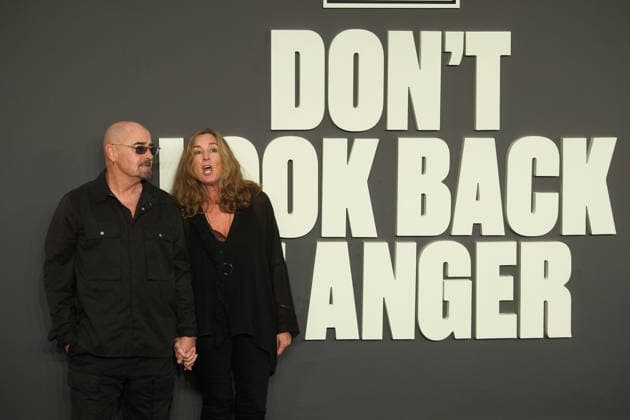 Oasis: Don t Look Back in Anger UK premiere, Cineworld Leicester Square, London, UK, 07 September 2026 Paul Arthurs and guest at the UK premiere of Oasis: Don t Look Back in Anger, Cineworld Leicester Square, London, UK, 07 September 2026., Credit:Julie Edwards Avalon United Kingdom, London Copyright: xJuliexEdwardsx xAvalonx 1132044149