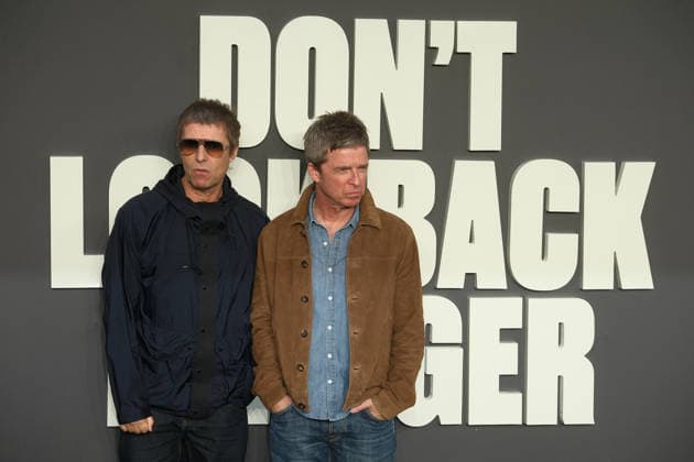 Oasis: Don t Look Back in Anger UK premiere, Cineworld Leicester Square, London, UK, 07 September 2026 Liam Gallagher and Noel Gallagher at the UK premiere of Oasis: Don t Look Back in Anger, Cineworld Leicester Square, London, UK, 07 September 2026., Credit:Julie Edwards Avalon United Kingdom, London Copyright: xJuliexEdwardsx xAvalonx 1132049941