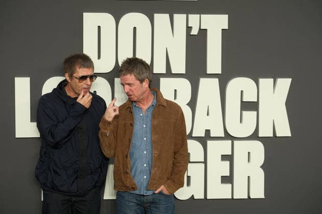 Oasis: Don t Look Back in Anger UK premiere, Cineworld Leicester Square, London, UK, 07 September 2026 Liam Gallagher and Noel Gallagher at the UK premiere of Oasis: Don t Look Back in Anger, Cineworld Leicester Square, London, UK, 07 September 2026., Credit:Julie Edwards Avalon United Kingdom, London Copyright: xJuliexEdwardsx xAvalonx 1132049947