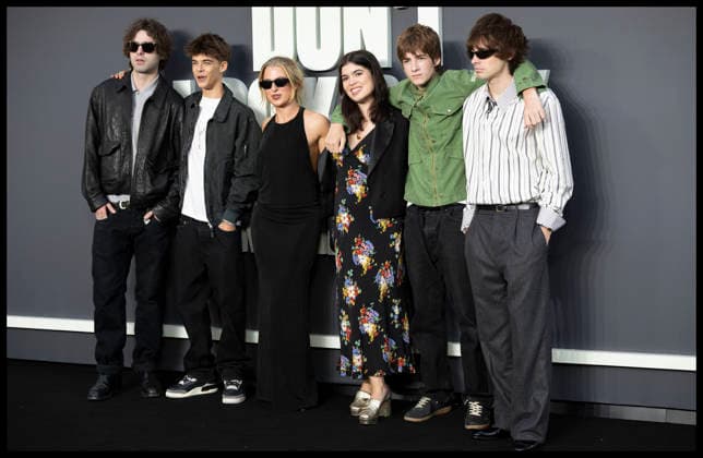 . 07 09 2026. London, United Kingdom. Oasis children: Lennon Gallagher, Donovan Gallagher, Anais Gallagher, Molly Gallagher, Sonny Gallagher and Gene Gallagher at the Oasis: Don t Look Back in Anger premiere in London.  xStephenxLockx xi-Imagesx IIM-26988-0025