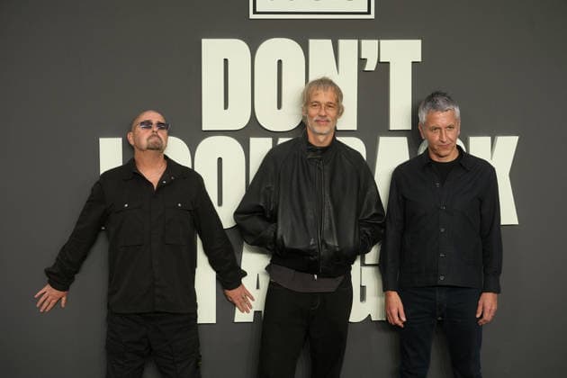 Oasis: Don t Look Back in Anger UK premiere, Cineworld Leicester Square, London, UK, 07 September 2026 Paul Arthurs, Andy Bell and Gem Archer at the UK premiere of Oasis: Don t Look Back in Anger, Cineworld Leicester Square, London, UK, 07 September 2026., Credit:Julie Edwards Avalon United Kingdom, London Copyright: xJuliexEdwardsx xAvalonx 1132044735