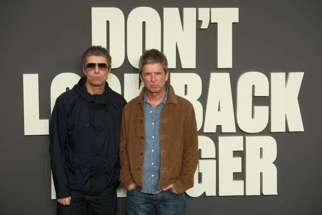 Oasis: Don t Look Back in Anger UK premiere, Cineworld Leicester Square, London, UK, 07 September 2026 Liam Gallagher and Noel Gallagher at the UK premiere of Oasis: Don t Look Back in Anger, Cineworld Leicester Square, London, UK, 07 September 2026., Credit:Julie Edwards Avalon United Kingdom, London Copyright: xJuliexEdwardsx xAvalonx 1132049927