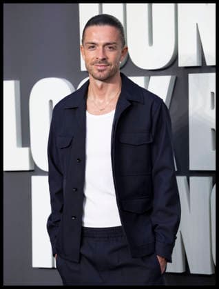 . 07 09 2026. London, United Kingdom. Footballer Jack Grealish and Sasha Attwood at the Oasis: Don t Look Back in Anger premiere in London.  xStephenxLockx xi-Imagesx IIM-26988-0027
