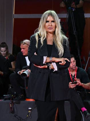 IPA88249745 - Venice, 83rd Venice International Film Festival 2026 - Night 6 - Red carpet for the film *Diva e Donna* - Pictured: Tiziana Rocca  Copyright: xManuelexMangiarottix xPoolxPhotoxEventsx08x IPA88249745