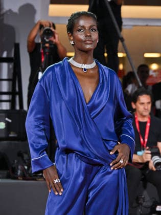 IPA88248452 - Venice, 83rd Venice International Film Festival 2026 - Night 6 - Red carpet for the film *Diva e Donna* - Pictured: Mariam Battistelli  Copyright: xManuelexMangiarottix xPoolxPhotoxEventsx08x IPA88248452