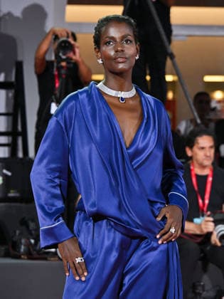 IPA88248453 - Venice, 83rd Venice International Film Festival 2026 - Night 6 - Red carpet for the film *Diva e Donna* - Pictured: Mariam Battistelli  Copyright: xManuelexMangiarottix xPoolxPhotoxEventsx08x IPA88248453