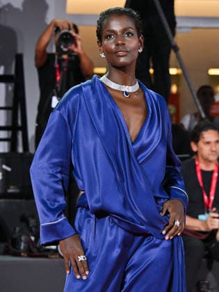 IPA88248454 - Venice, 83rd Venice International Film Festival 2026 - Night 6 - Red carpet for the film *Diva e Donna* - Pictured: Mariam Battistelli  Copyright: xManuelexMangiarottix xPoolxPhotoxEventsx08x IPA88248454