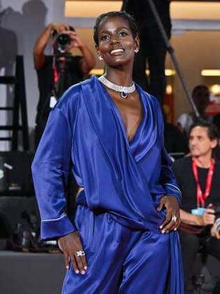 IPA88248456 - Venice, 83rd Venice International Film Festival 2026 - Night 6 - Red carpet for the film *Diva e Donna* - Pictured: Mariam Battistelli  Copyright: xManuelexMangiarottix xPoolxPhotoxEventsx08x IPA88248456