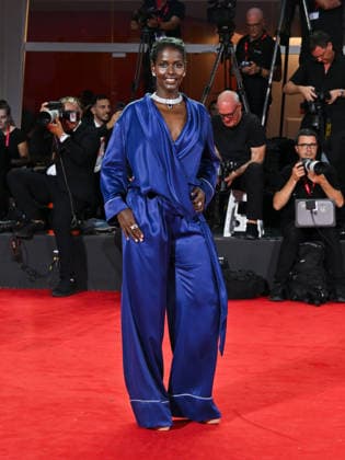 IPA88248443 - Venice, 83rd Venice International Film Festival 2026 - Night 6 - Red carpet for the film *Diva e Donna* - Pictured: Mariam Battistelli  Copyright: xManuelexMangiarottix xPoolxPhotoxEventsx08x IPA88248443