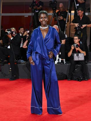 IPA88248444 - Venice, 83rd Venice International Film Festival 2026 - Night 6 - Red carpet for the film *Diva e Donna* - Pictured: Mariam Battistelli  Copyright: xManuelexMangiarottix xPoolxPhotoxEventsx08x IPA88248444
