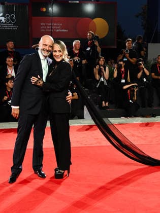 IPA88249039 - Venice, 83rd Venice International Film Festival 2026 - Night 6 - Diva e Donna Red Carpet. Pictured: Heather Parisi, Umberto Maria Anzolin  Copyright: xAlbertoxTerenghi PoolxPhotoxEvenx xPoolxPhotoxEventsx08x IPA88249039