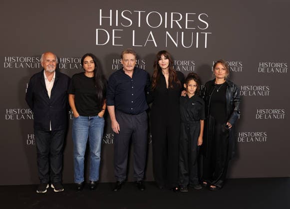 Avant premiere film Histoires De La Nuit Jean-Louis Livi, Hafsia Herzi, Benoit Magimel, Monica Bellucci,Tawba El Gharchi et LÃ a Mysius Avant premiere du film Histoires De La Nuit France , Paris le 7 septembre 2026  Copyright: xDidierxFereyx