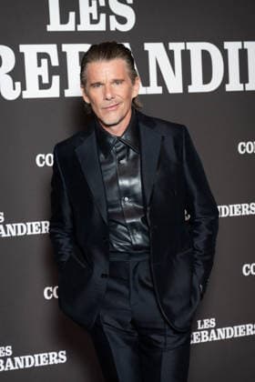 Les Contrebandiers Premiere – Paris AJ US actor Ethan Hawke attends ‘Les Contrebandiers’ (The Weight) photocall film premiere at the Pathe Palace Cinema on September 7, 2026 in Paris, France. Photo by Alexis Jumeau ABACAPRESS.COM Paris France  Copyright: xJumeauxAlexis ABACAx