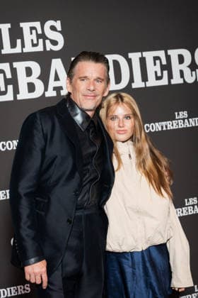 Les Contrebandiers Premiere – Paris AJ US actor Ethan Hawke poses with his daughter Clementine Jane Hawke attends ‘Les Contrebandiers’ (The Weight) photocall film premiere at the Pathe Palace Cinema on September 7, 2026 in Paris, France. Photo by Alexis Jumeau ABACAPRESS.COM Paris France  Copyright: xJumeauxAlexis ABACAx