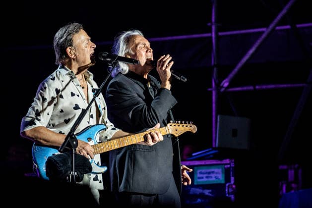 Music Concert - Pooh - Pooh60 La nostra storia Estate Dodi Battaglia and Riccardo Fogli of Pooh during Pooh - Pooh60 La nostra storia Estate, Music Concert in Parma, Italy, September 07 2026 Parma Parco Ducale Italy Copyright: xMirkoxFava TSCKx xLiveMediax LPM_2657894