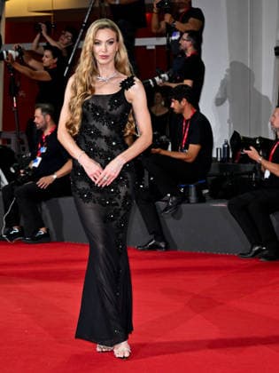 IPA88254165 - Venice, 83rd Venice International Film Festival 2026 - Night 6. Red Carpet for the film *ARRESTED MEMORY*. Pictured: Taylor Mega  Copyright: xSimonexComix xPoolxPhotoxEventsx08x IPA88254165