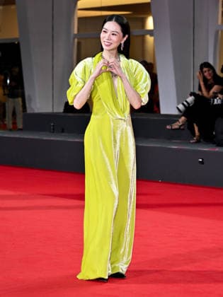 IPA88254647 - Venice, 83rd Venice International Film Festival 2026 - Night 6. Red Carpet for the film *ARRESTED MEMORY*. Pictured: Hsieh Ying-xuan  Copyright: xSimonexComix xPoolxPhotoxEventsx08x IPA88254647
