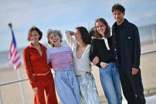 Deauville Revelation Jury Photocall FC Marion Barbeau, Lio, Noée Abita, Manon Clavel and Sayyid el Alami attend the Revelation Jury at the 52nd Deauville American Film Festival on September 07, 2026 in Deauville, France. Photo by Franck Castel ABACAPRESS.COM Deauville  Copyright: xCastelxFranck ABACAx