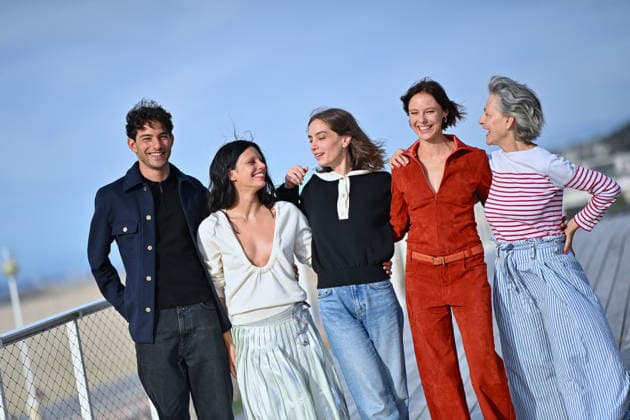 Deauville Revelation Jury Photocall FC Marion Barbeau, Lio, Noée Abita, Manon Clavel and Sayyid el Alami attend the Revelation Jury at the 52nd Deauville American Film Festival on September 07, 2026 in Deauville, France. Photo by Franck Castel ABACAPRESS.COM Deauville  Copyright: xCastelxFranck ABACAx