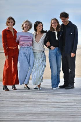 Deauville Revelation Jury Photocall FC Marion Barbeau, Lio, Noée Abita, Manon Clavel and Sayyid el Alami attend the Revelation Jury at the 52nd Deauville American Film Festival on September 07, 2026 in Deauville, France. Photo by Franck Castel ABACAPRESS.COM Deauville  Copyright: xCastelxFranck ABACAx