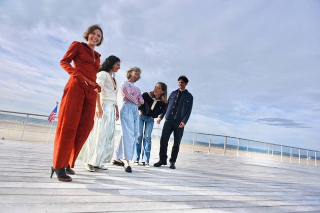Deauville Revelation Jury Photocall FC Marion Barbeau, Lio, Noée Abita, Manon Clavel and Sayyid el Alami attend the Revelation Jury at the 52nd Deauville American Film Festival on September 07, 2026 in Deauville, France. Photo by Franck Castel ABACAPRESS.COM Deauville  Copyright: xCastelxFranck ABACAx